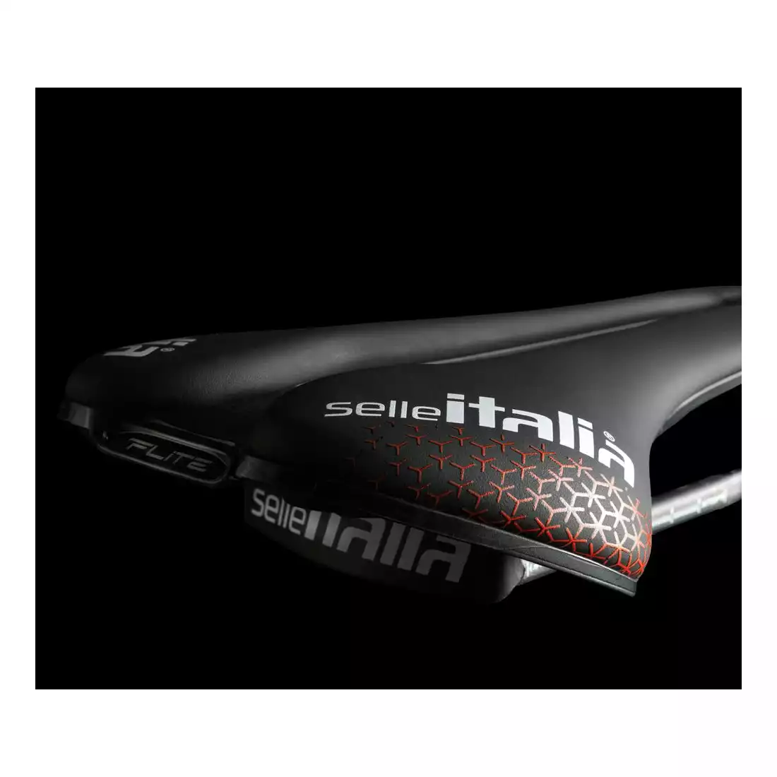 SELLE ITALIA FLITE Boost PRO TEAM Siodełko rowerowe S3, Carbon, Fibra-Tek, Czarne 
