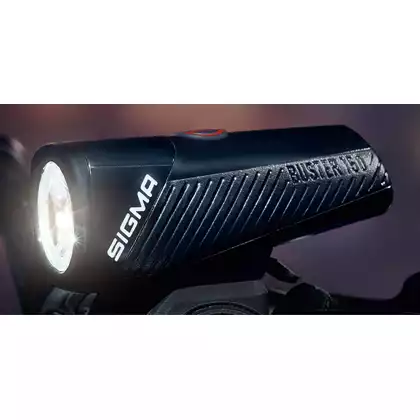 SIGMA BUSTER 150 FL Lampka rowerowa przednia, czarna 