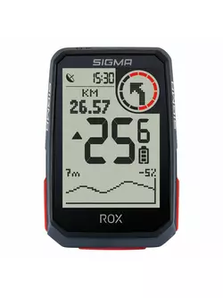 SIGMA Licznik rowerowy ROX 4.0 HR SET black SIG-01062