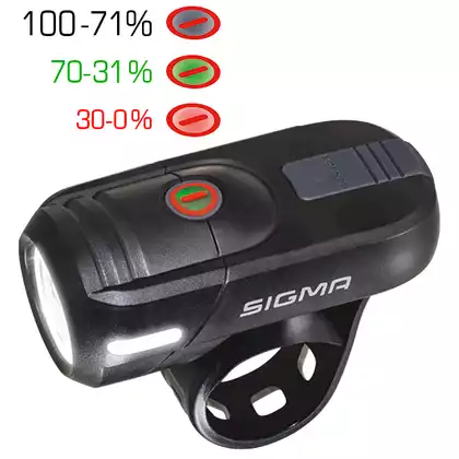 Sigma lampka rowerowa przednia AURA 45 USB 17450