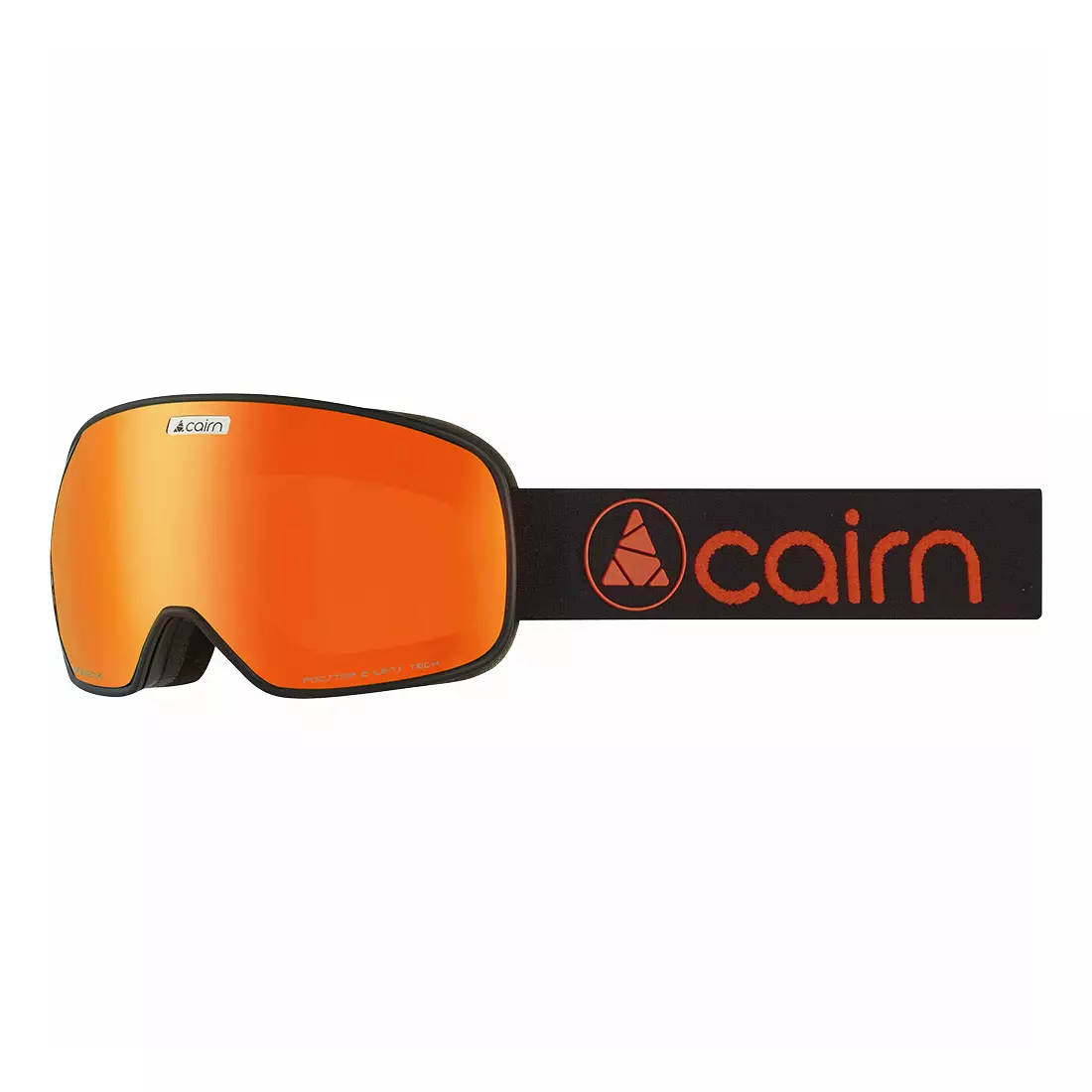 CAIRN MAGNETIK J SPX3000 IUM gogle narciarskie/snowboardowe dziecięce, czarny mat/pomarańczowy