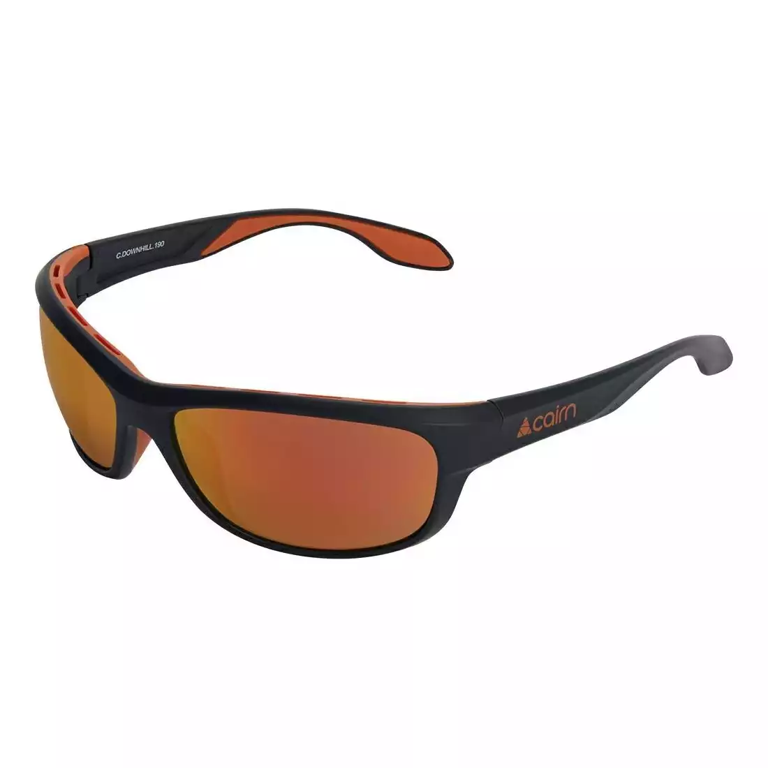 CAIRN Okulary sportowe DOWNHILL 190, black-orange CDOWNHILL190
