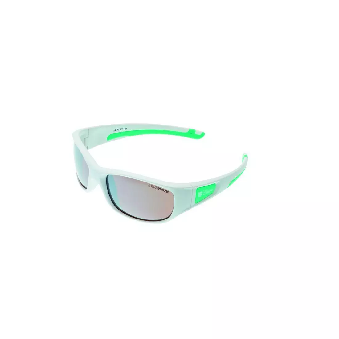 CAIRN dziecięce okulary sportowe PLAY J white/mint JSPLAY101