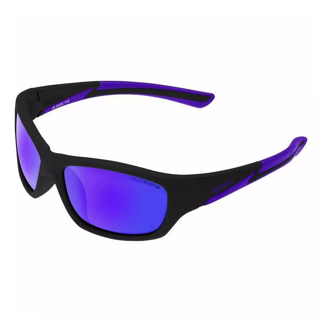 CAIRN dziecięce okulary sportowe RIDE J black/purple JSRIDE102