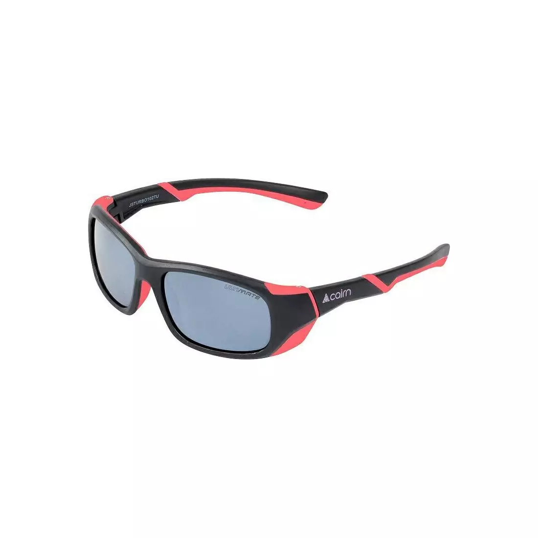 CAIRN dziecięce okulary sportowe TURBO J black/red JSTURBO102