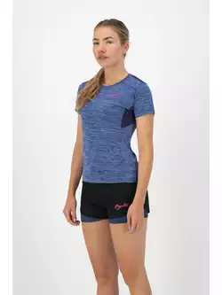 ROGELLI JUNE Damska koszulka do biegania, niebieska