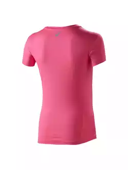 ASICS 110423-0273 GRAPHIC SS TOP - damska koszulka do biegania, kolor: Różowy
