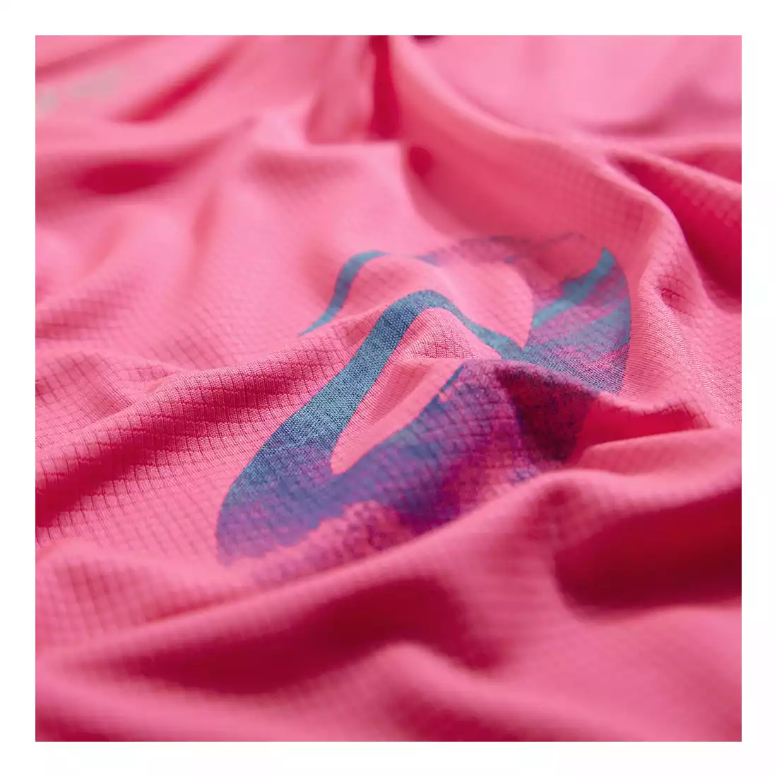 ASICS 110423-0273 GRAPHIC SS TOP - damska koszulka do biegania, kolor: Różowy