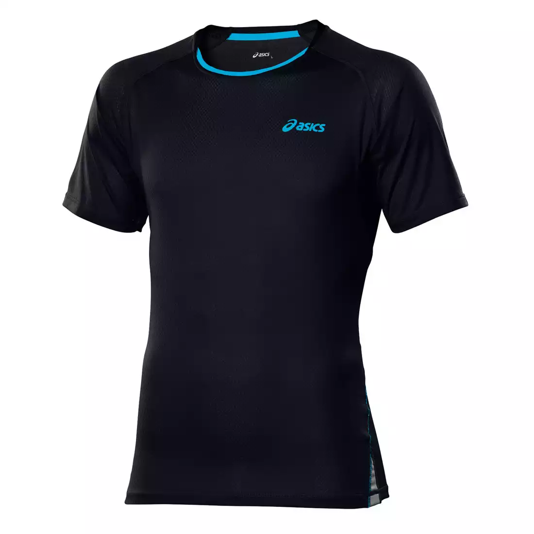 ASICS 110552-0904 FUJI LIGHT TOP - męska koszulka do biegania, kolor: Czarny