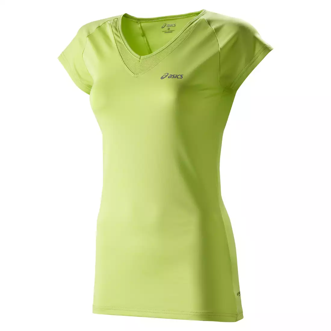ASICS 110590-0423 PERFORMANCE TEE - damska koszulka do biegania, kolor: Zielony