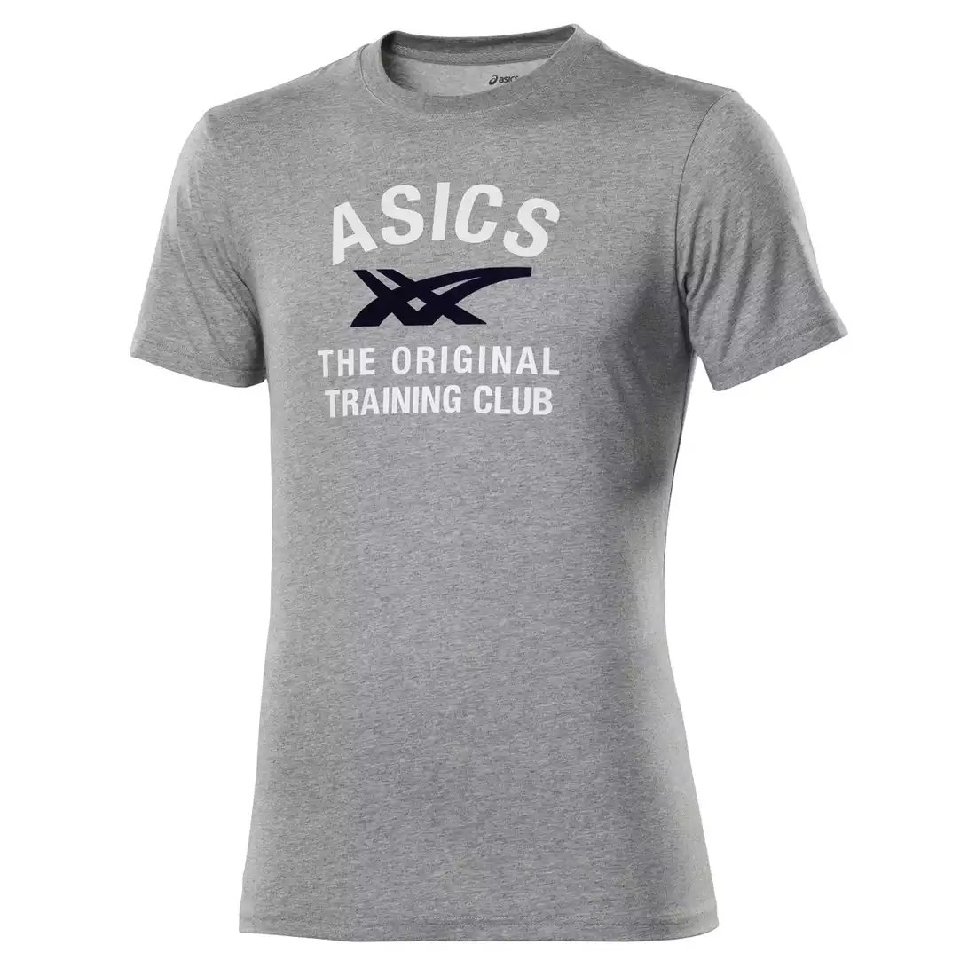 ASICS 113187-0714 STRIPES TEE - męska koszulka sportowa, kolor: Szary