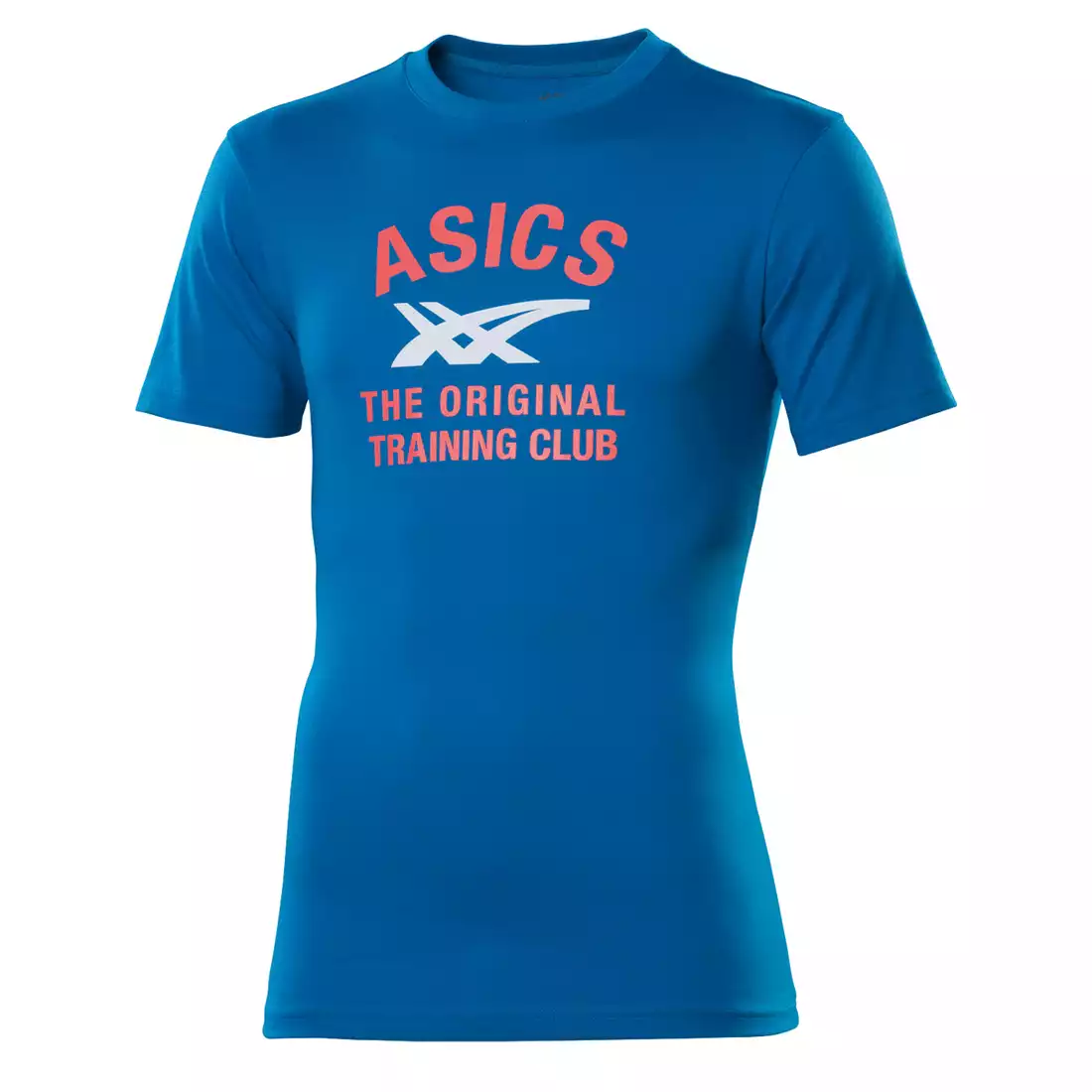 ASICS 113187-0861 STRIPES TEE - męska koszulka sportowa, kolor: Niebieski