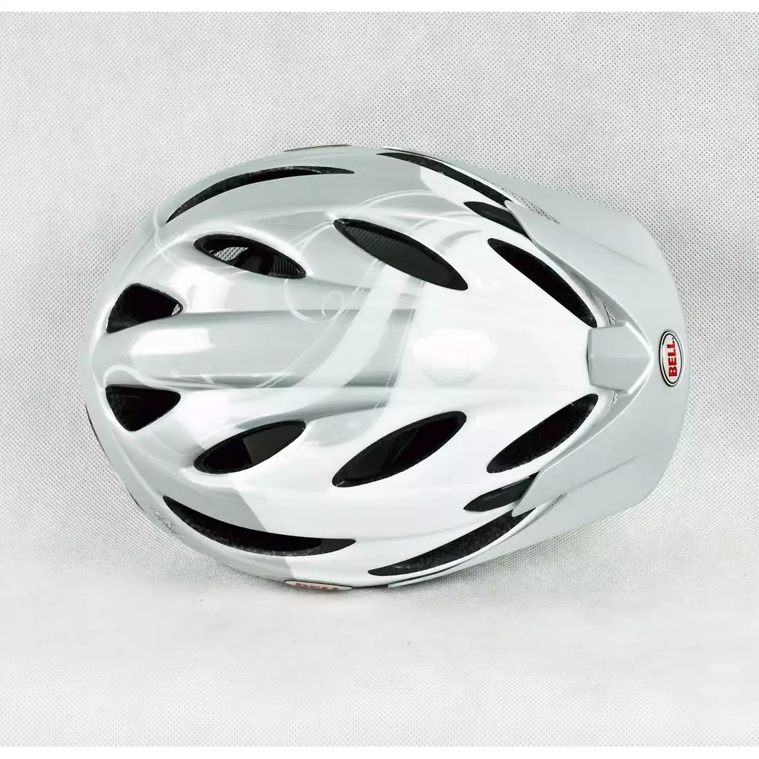 BELL STRUT damski kask rowerowy, biało-srebrny