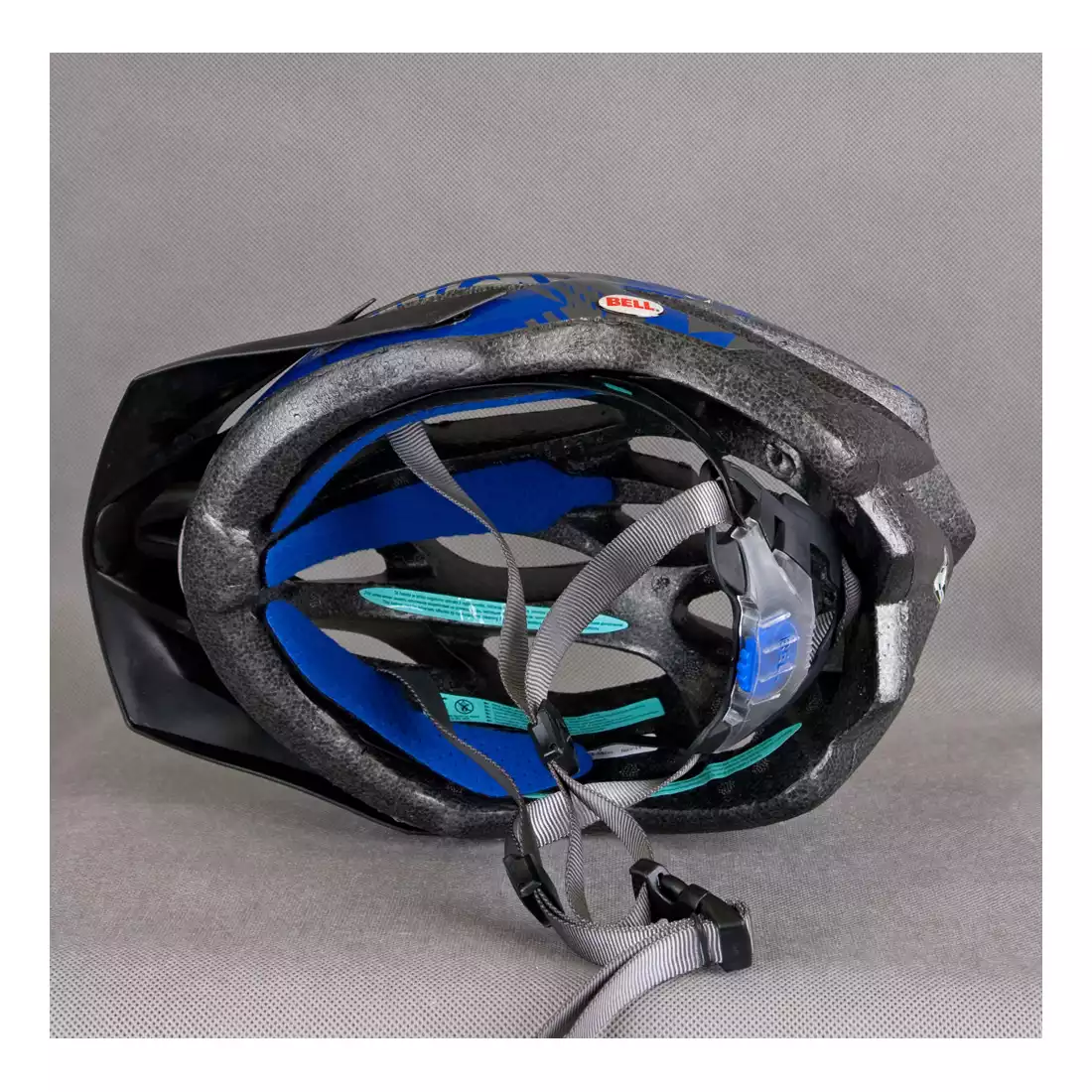 BELL - kask rowerowy DELIRIUM niebieski-tytan