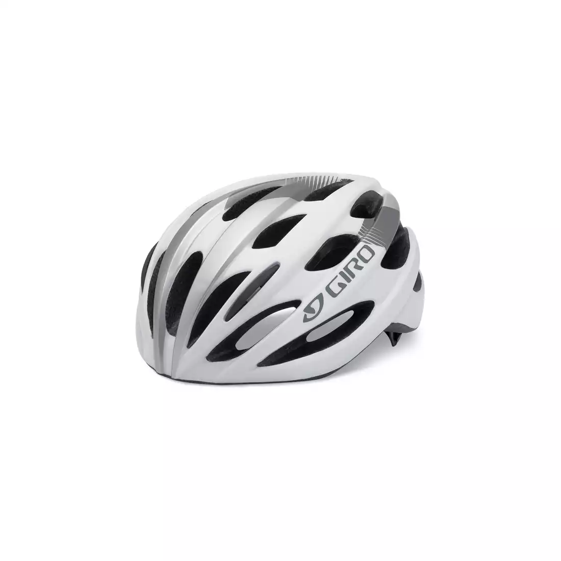 GIRO TRINITY kask rowerowy, biało-srebrny