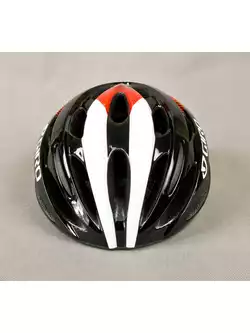 GIRO TRINITY kask rowerowy, czarno-czerwony