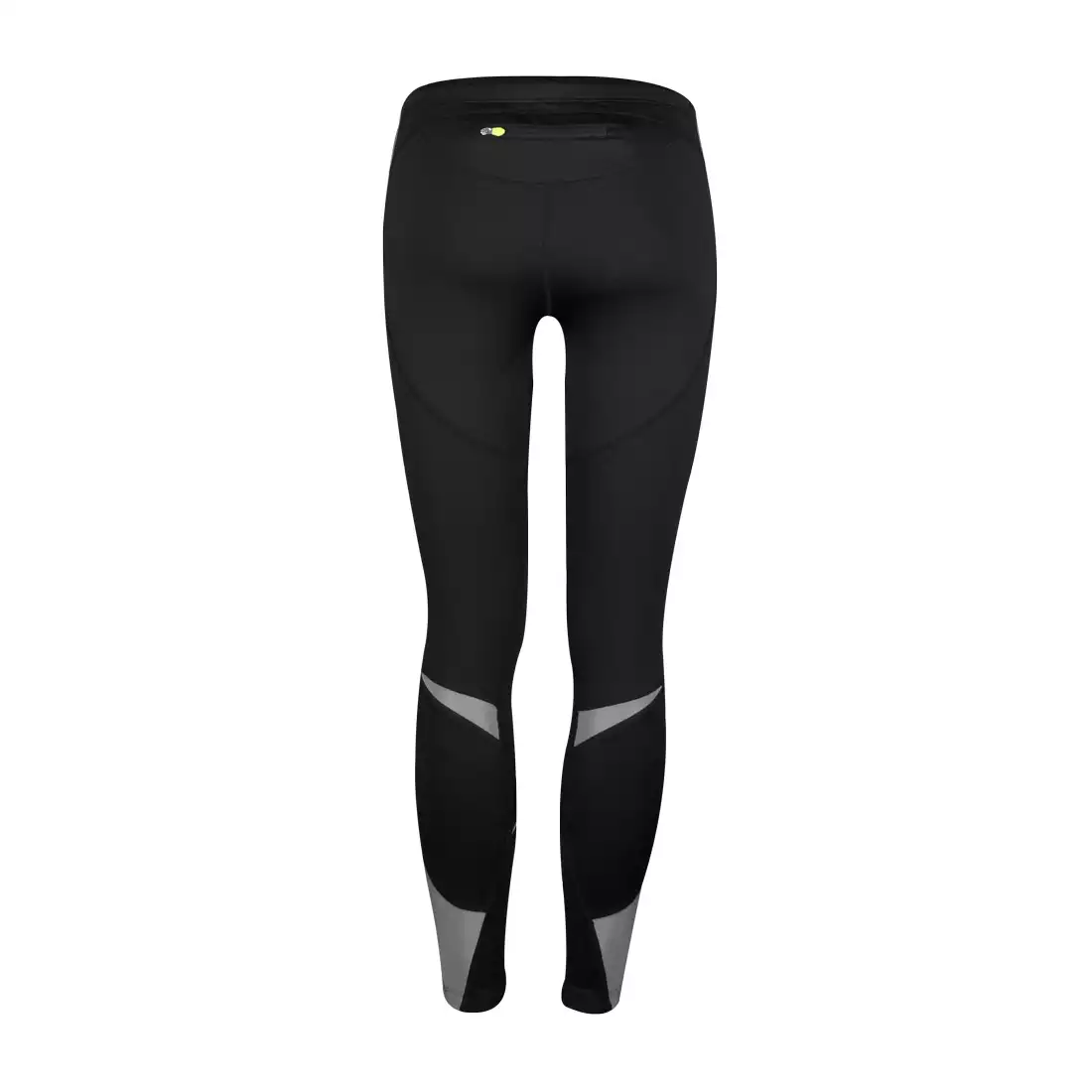 NEWLINE VISIO TIGHTS 14116-060 - męskie spodnie do biegania - kolor: Czarny-fluor