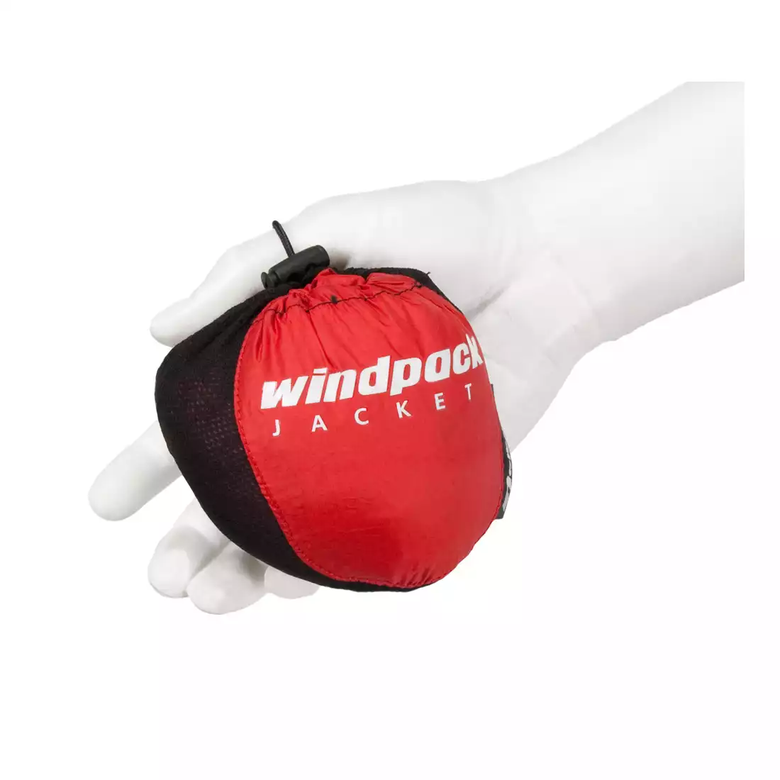NEWLINE WINDPACK JACKET - ultralekka wiatrówka sportowa 14176-040, kolor: Czerwony