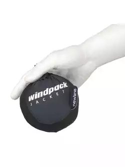 NEWLINE WINDPACK JACKET - ultralekka wiatrówka sportowa 14176-060, kolor: Czarny