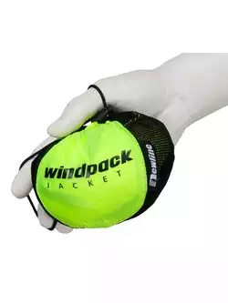 NEWLINE WINDPACK JACKET - ultralekka wiatrówka sportowa 14176-090, kolor: Fluor