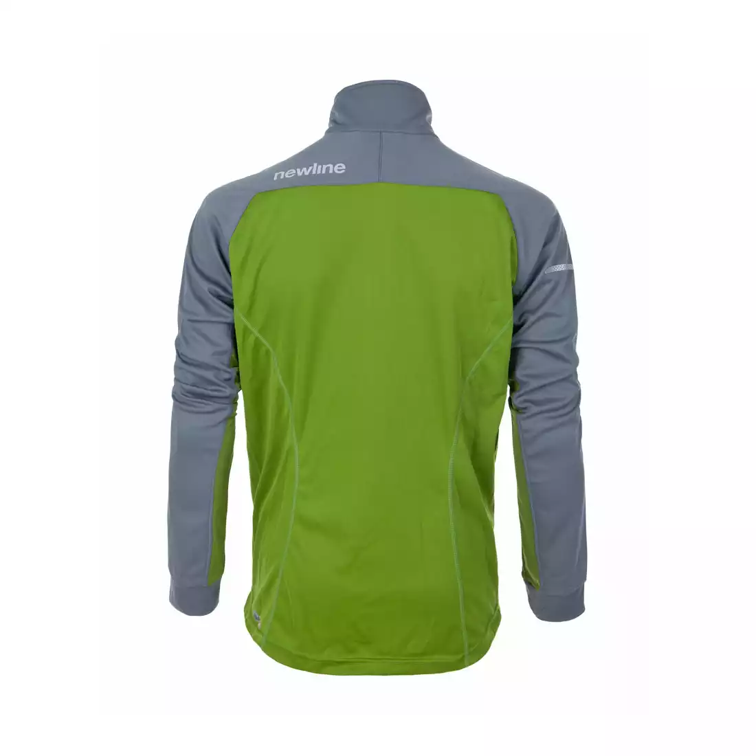 NEWLINE - męska bluza termoaktywna BASE WARM-UP ZIP - 14310-018, kolor: zielono-szary
