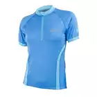 ROGELLI CANDY - damska koszulka rowerowa, kolor: Błękitny