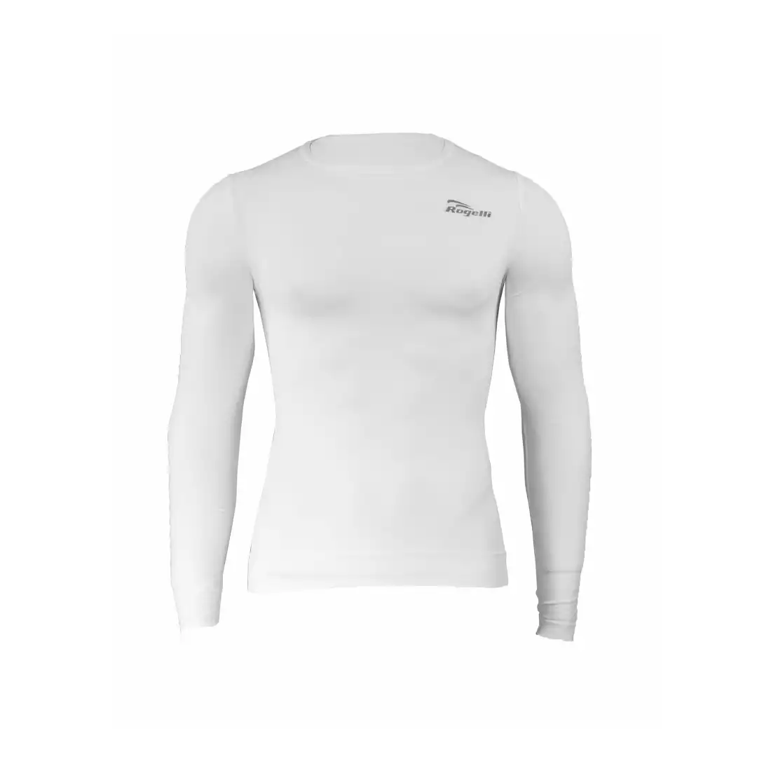 ROGELLI CHASE - 070.005 - bielizna termoaktywna - męska koszulka z długim rękawem - kolor: Biały