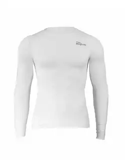 ROGELLI CHASE - 070.005 - bielizna termoaktywna - męska koszulka z długim rękawem - kolor: Biały