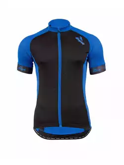 ROGELLI PRALI - męska koszulka rowerowa, kolor: czarno-niebieski