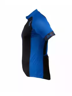 ROGELLI PRALI - męska koszulka rowerowa, kolor: czarno-niebieski