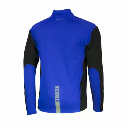 ROGELLI RUN - DILLON - lekko ocieplana męska bluza biegowa, kolor: Niebieski