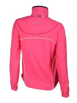 ROGELLI RUN - MADU - damska kurtka wiatrówka, kolor: Różowy