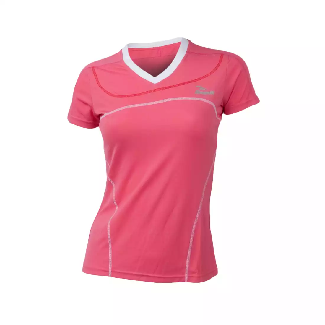 ROGELLI RUN - MIRAL - damska koszulka biegowa, kolor: Różowy