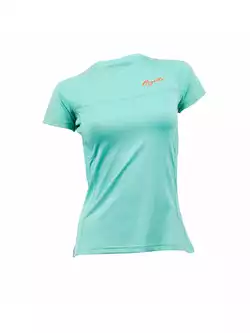 ROGELLI RUN SIRA - damska koszulka do biegania - kolor: Niebieski