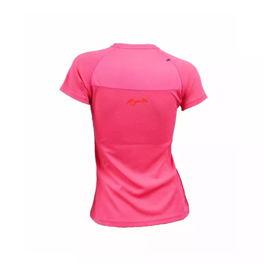 ROGELLI RUN SIRA - damska koszulka do biegania - kolor: Różowy fluor