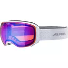 ALPINA BIG HORN Q-LITE gogle narciarskie/snowboardowe, white gloss