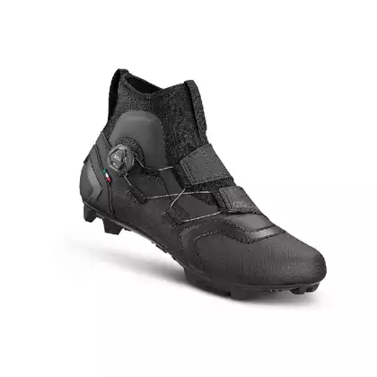 CRONO CW-1-21 Zimowe buty rowerowe MTB, nylon, czarne