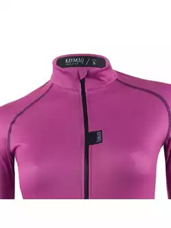 KAYMAQ DESIGN KYQ-LSW-2001-5 damska bluza rowerowa, fioletowa