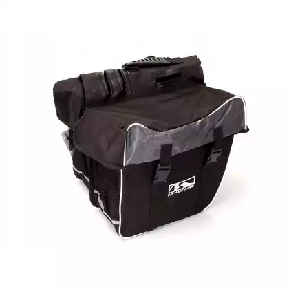 M-WAVE rowerowa sakwa na bagażnik, czarna