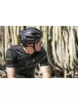 ROGELLI BUZZ Męska koszulka rowerowa, ciemno zielona 