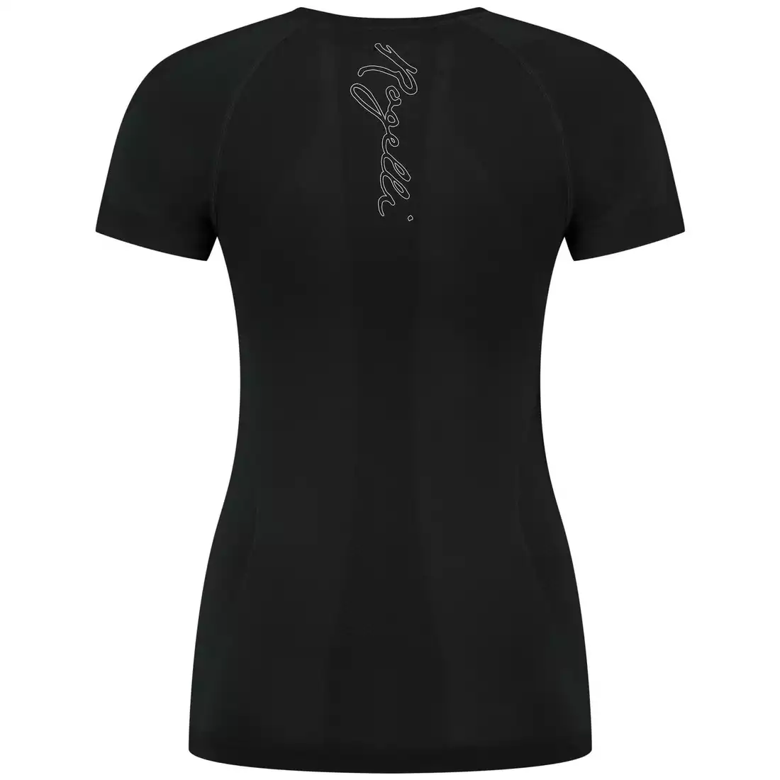 ROGELLI ESSENTIAL Damska koszulka do biegania, czarna