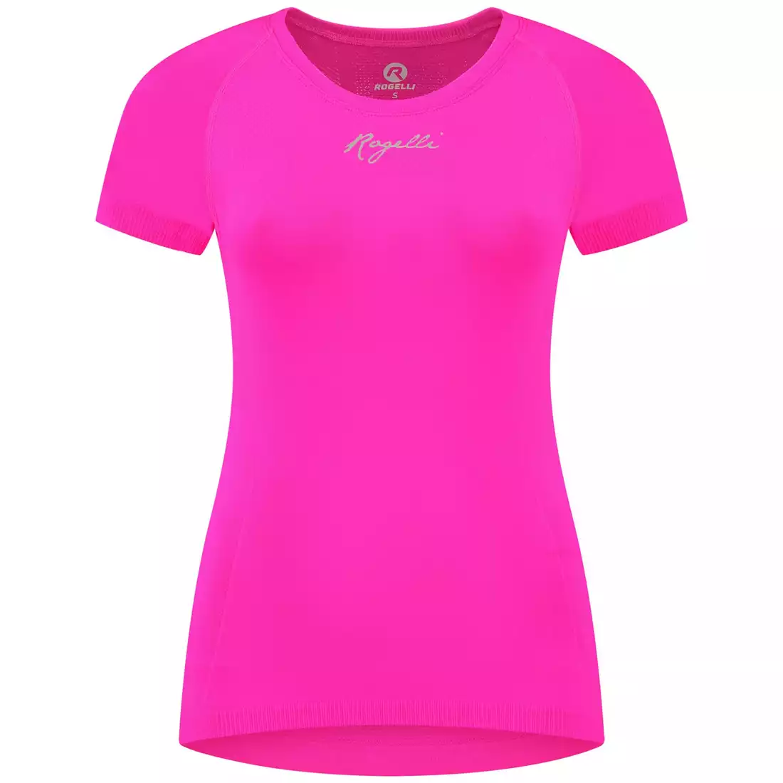 ROGELLI ESSENTIAL Damska koszulka do biegania, różowa 