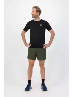 ROGELLI ESSENTIAL Męska koszulka do biegania, czarna 