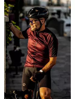ROGELLI EXPLORE męska koszulka rowerowa, bordowa