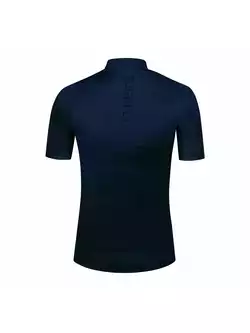 ROGELLI GLITCH męska koszulka rowerowa czarno niebieska