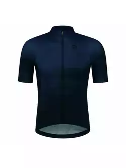 ROGELLI GLITCH męska koszulka rowerowa czarno niebieska