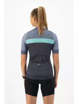 ROGELLI PRIME Koszulka rowerowa damska, szaro-niebieska