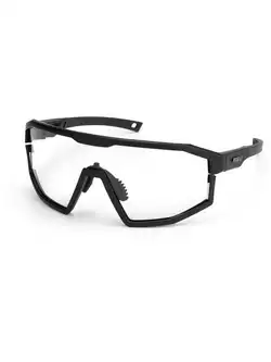 ROGELLI RECON Okulary sportowe fotochromowe, czarne 