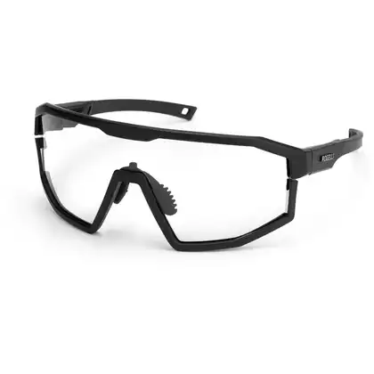 ROGELLI RECON Okulary sportowe fotochromowe, czarne 