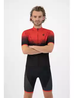 ROGELLI SPHERE Koszulka rowerowa męska, czarno-czerwona